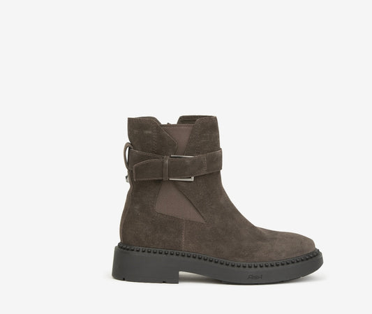 ASH Margot brown suede ankle boots