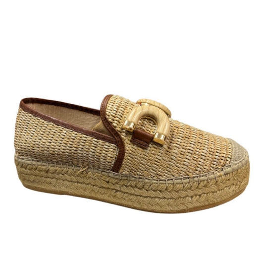 Viguera raffia moccasins