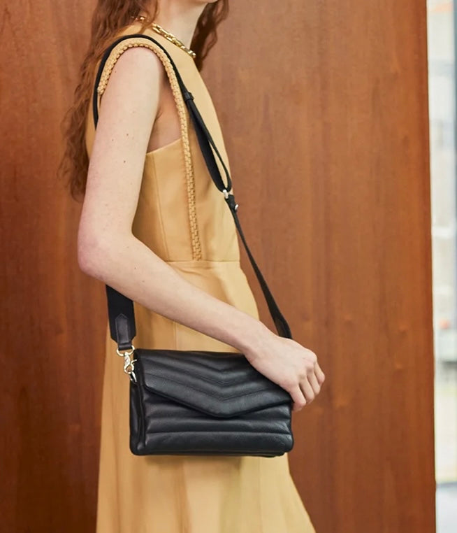 ALĒO crossbody leather bag - Melissakshoes