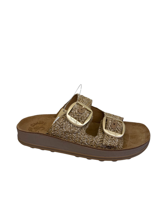 Fantasy sandals raffia material sandals