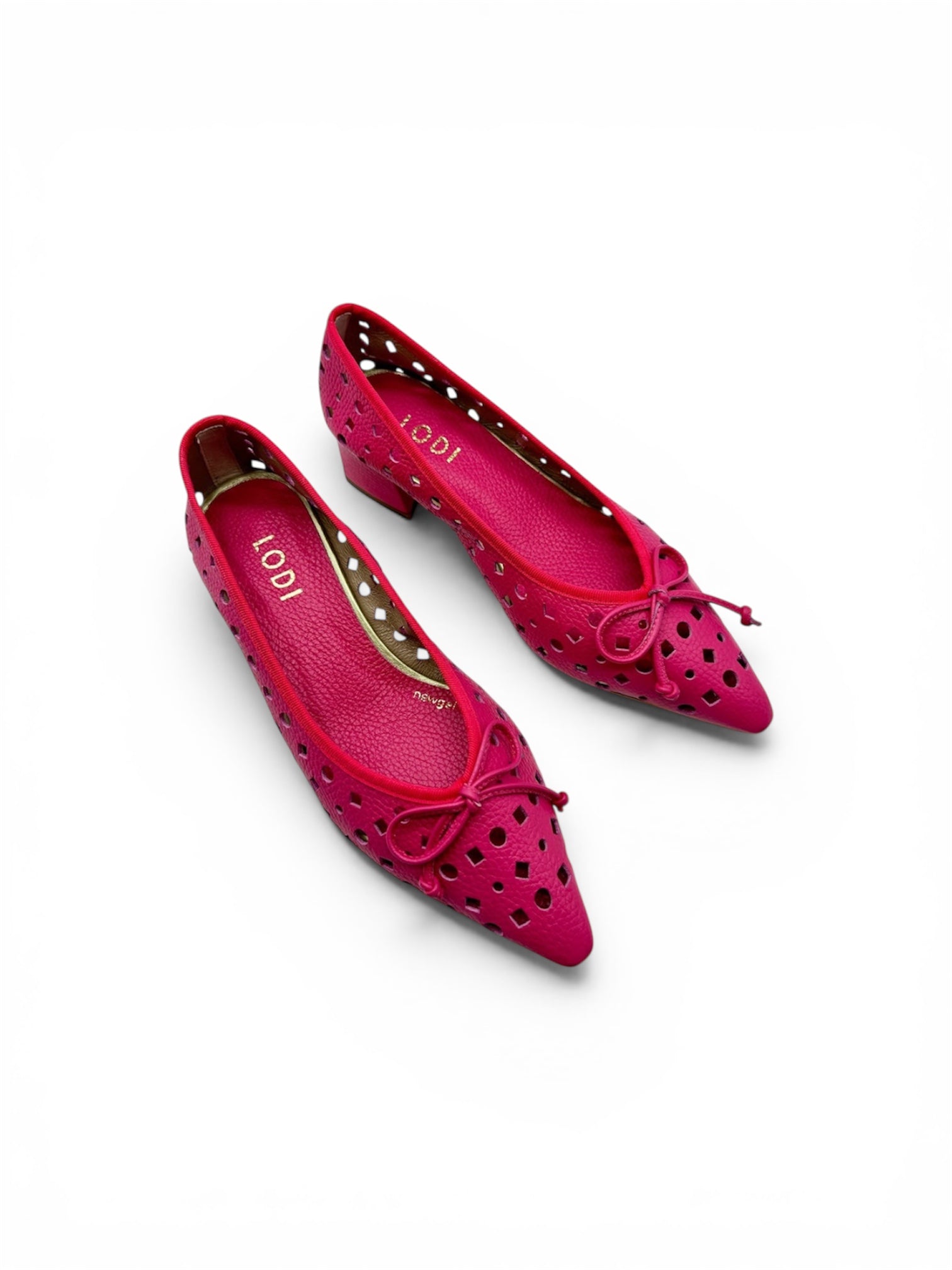 Lodi pink leather shoes - Melissakshoes