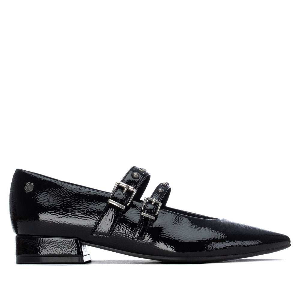 Carmela black patent leather Mary Jane shoes