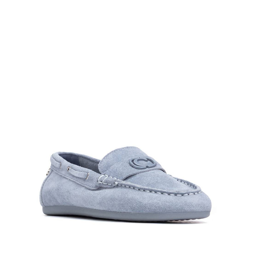 Carmela blue suede loafers - Melissakshoes