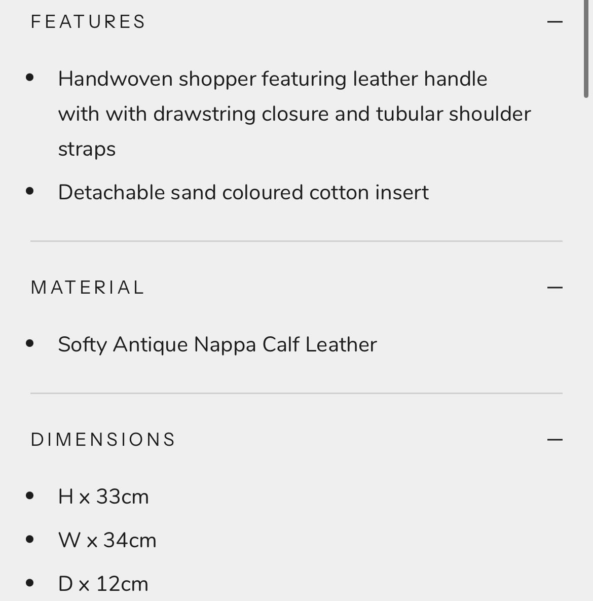 Alēo tan leather shopper handbag