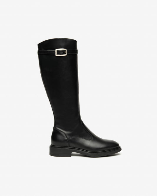 NeroGiardini black leather boots