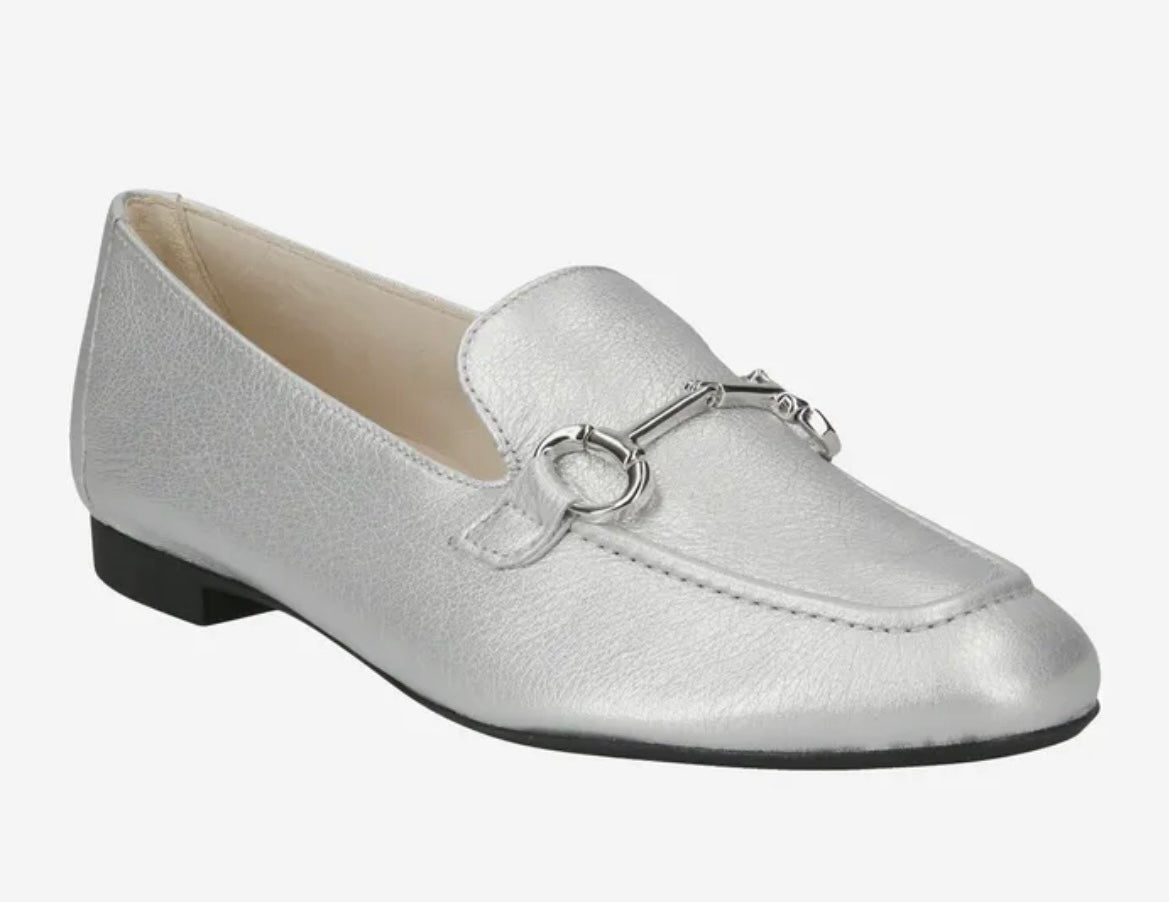 Paul Green silver loafers