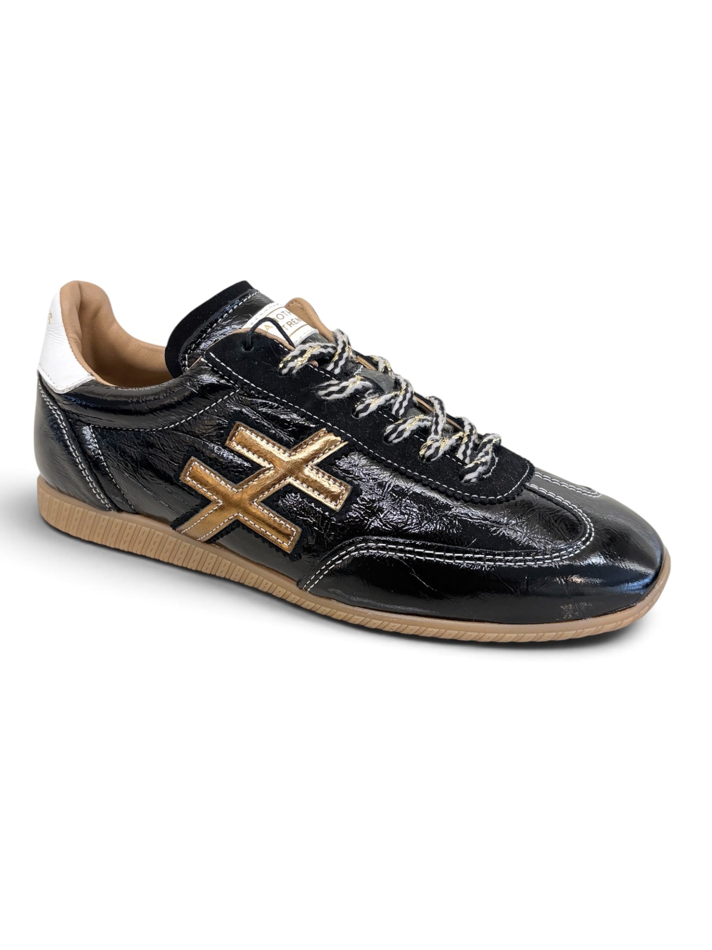 ANOTHER TREND black patent sneaker
