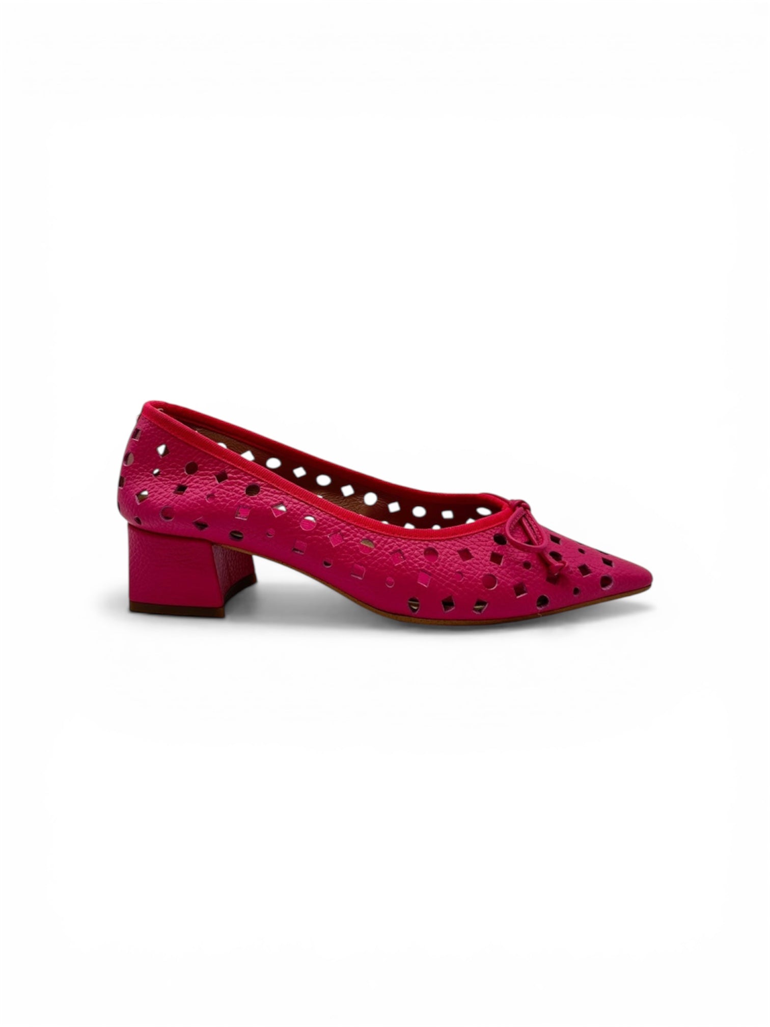 Lodi pink leather shoes - Melissakshoes