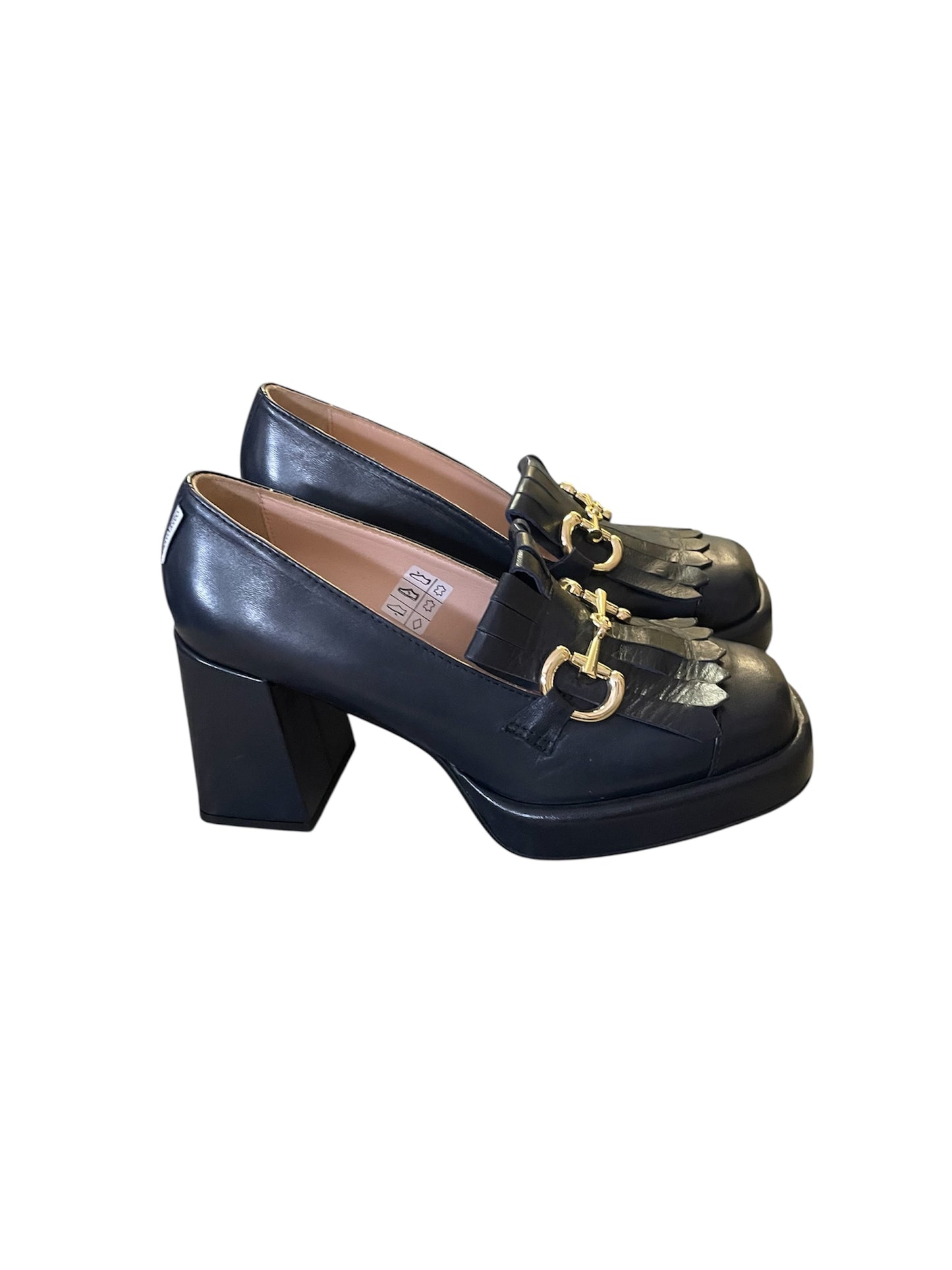 Marco moreo navy leather shoes