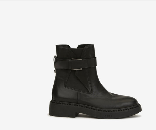 ASH  Margot black leather ankle boot