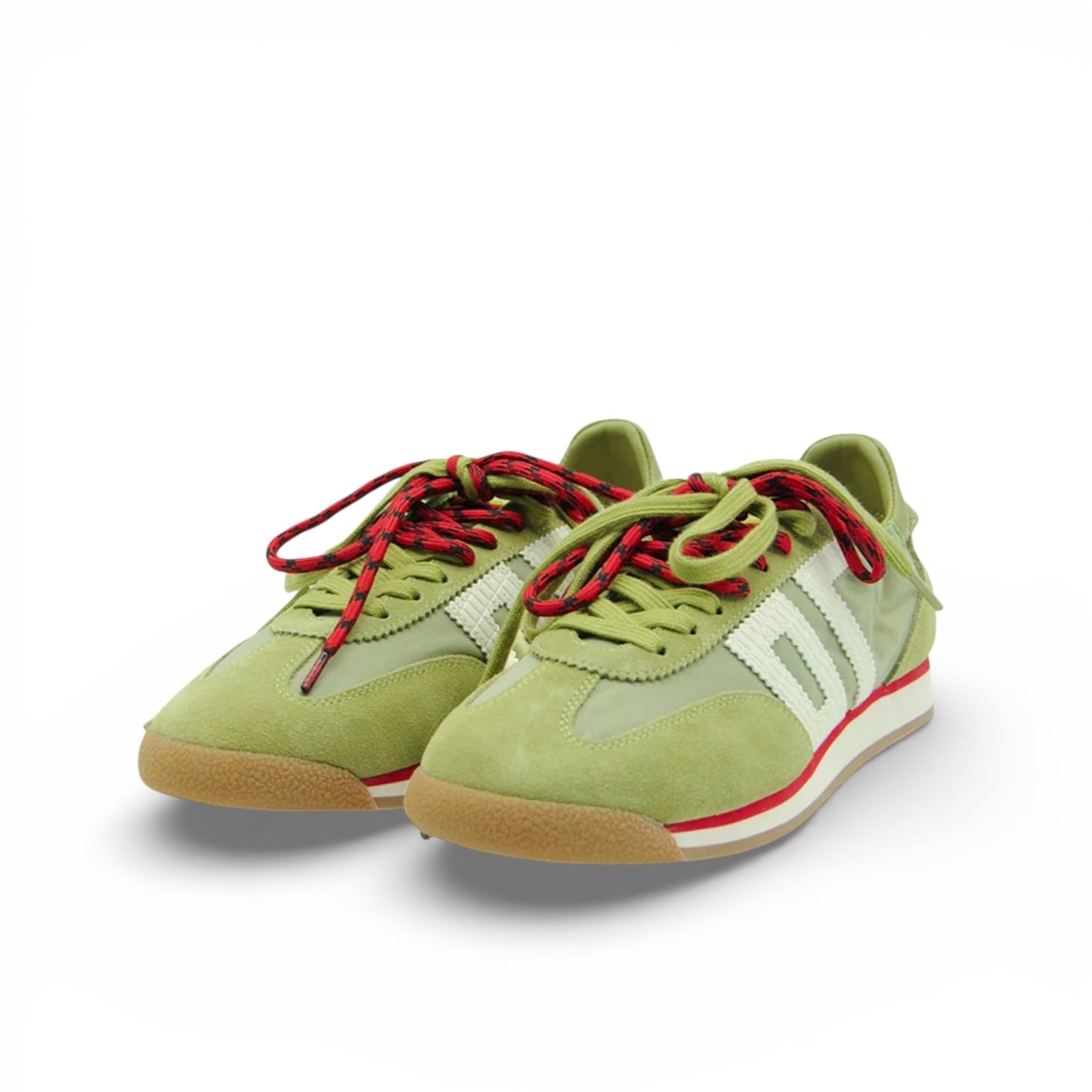 Back 70 lime green streetwear sneaker - Melissakshoes