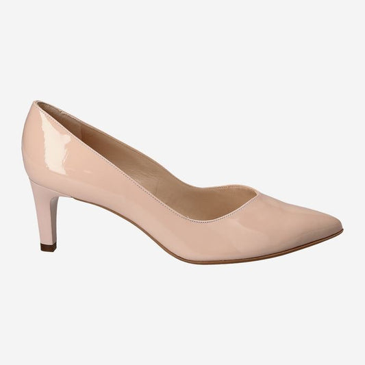 Peter Kaiser nude patent leather shoes