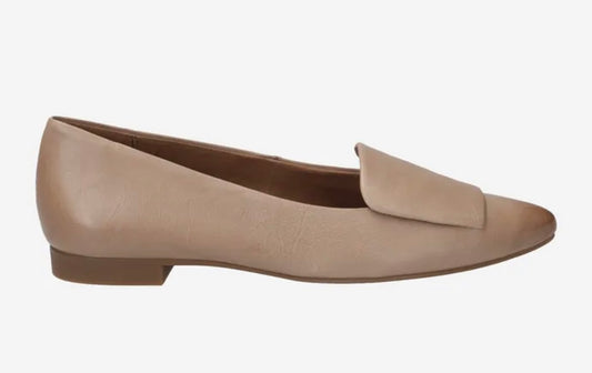 Paul green nude leather ballerinas