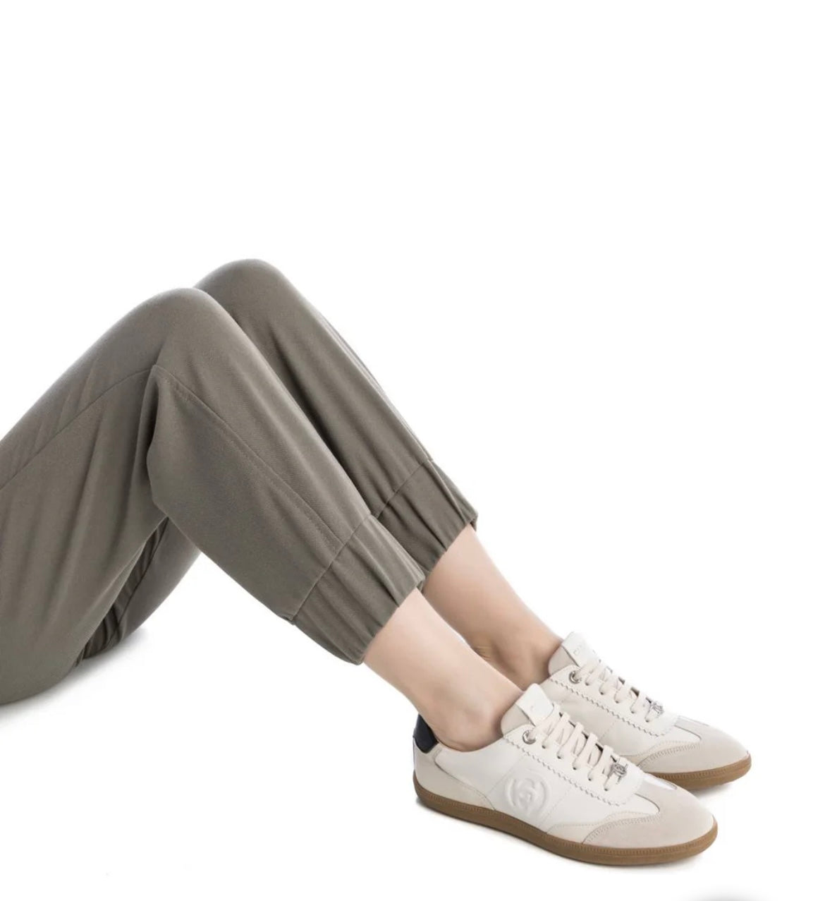 Carmela cream retro sneaker