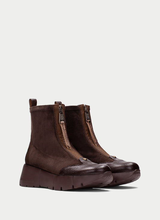 Hispanitas chocolate ankle boot