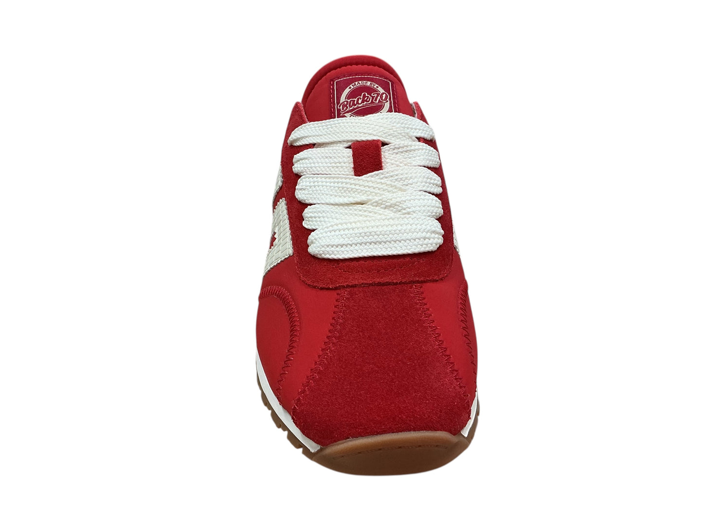 Back 70 red and white retro sneaker - Melissakshoes