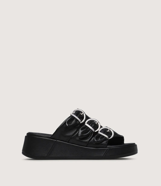 Marco Moreo black leather sandals