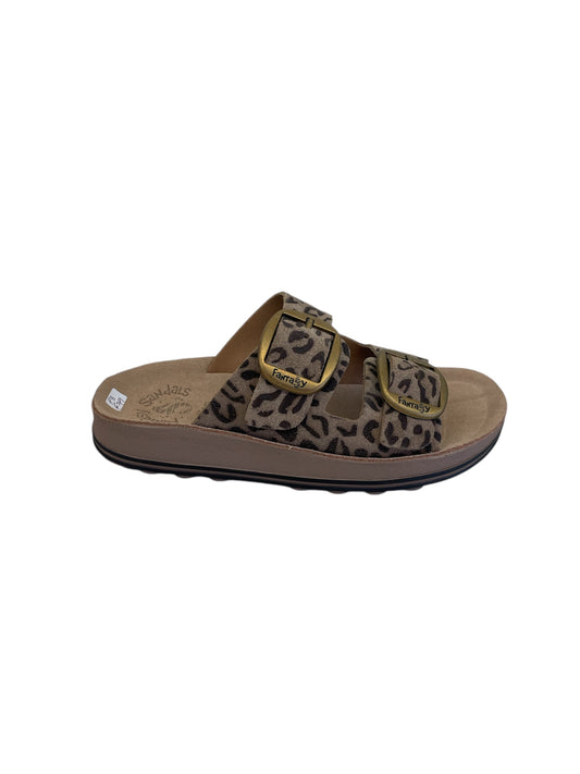 Fantasy sandals leopard print sandals