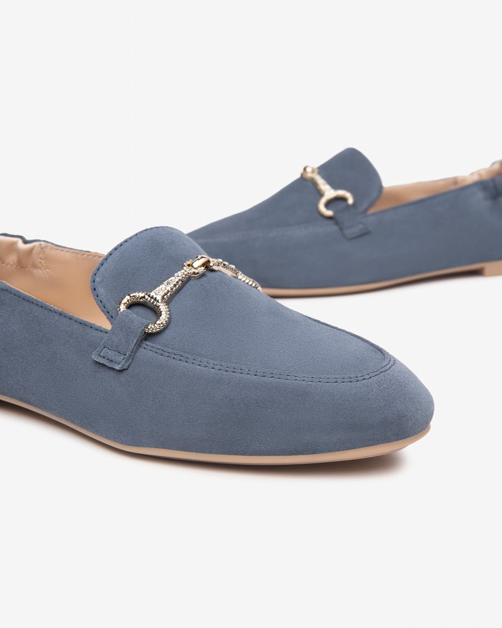 NeroGiardini blue suede loafers - Melissakshoes
