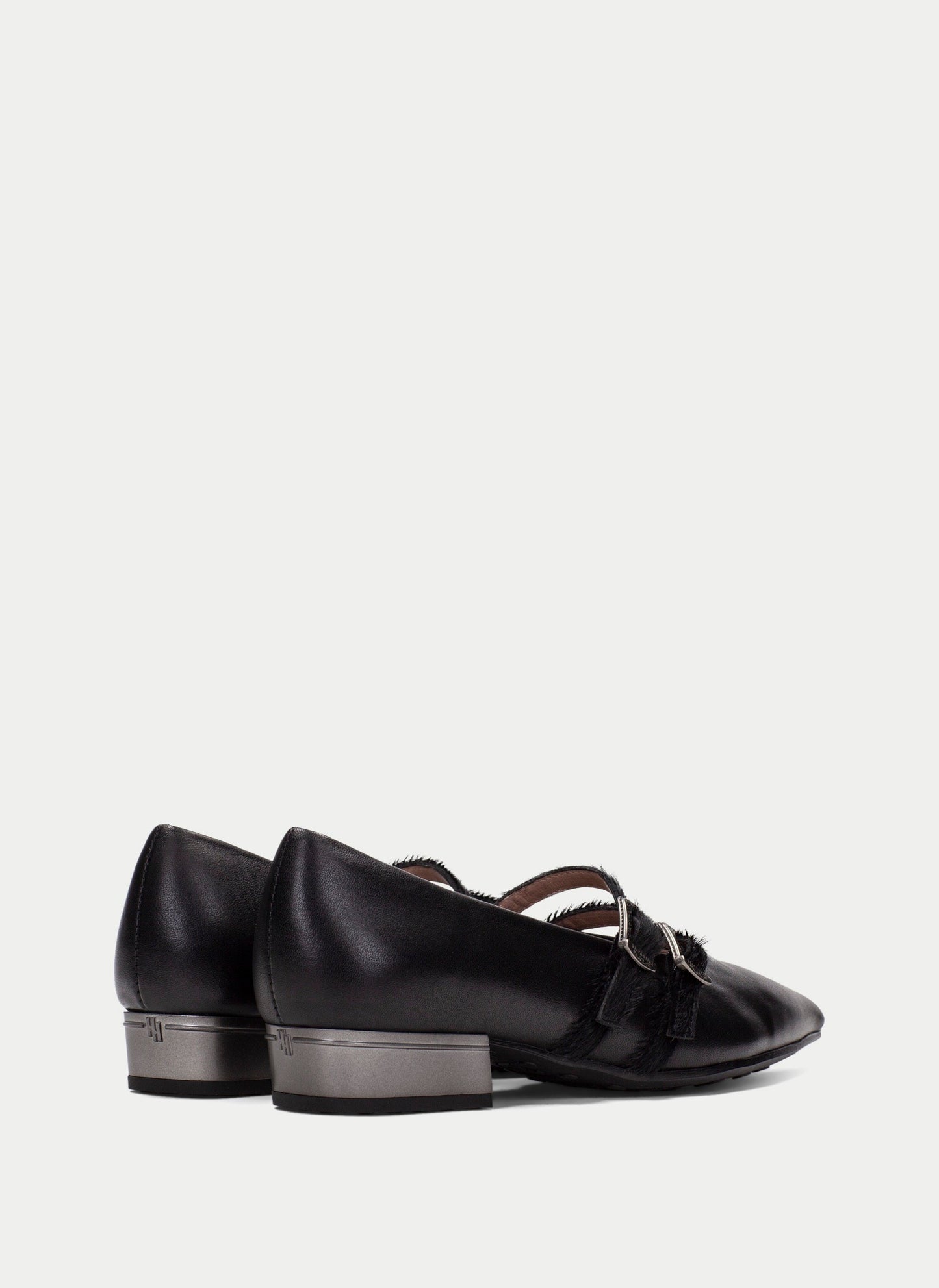 Hispanitas black strappy ballet flat