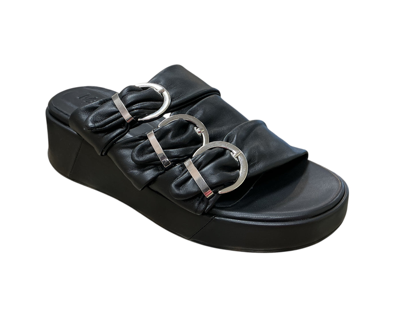 Marco Moreo black leather sandals