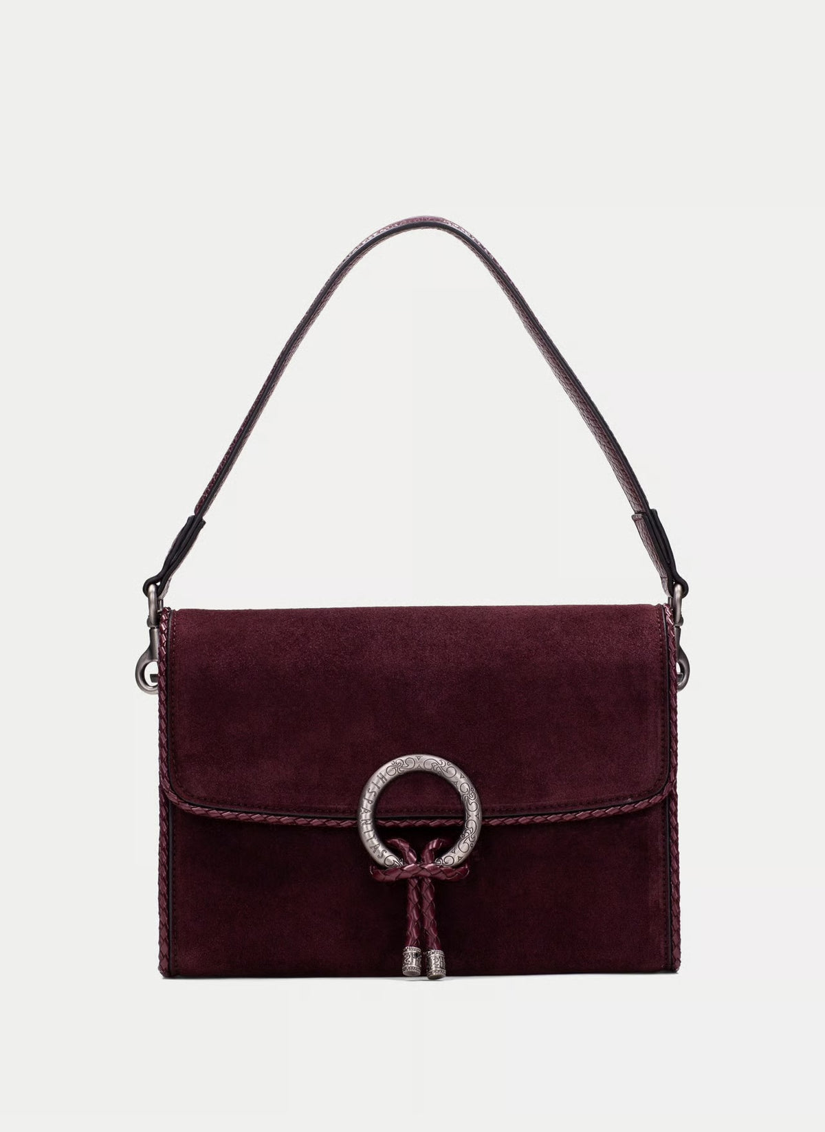 Hispanitas burgundy handbag