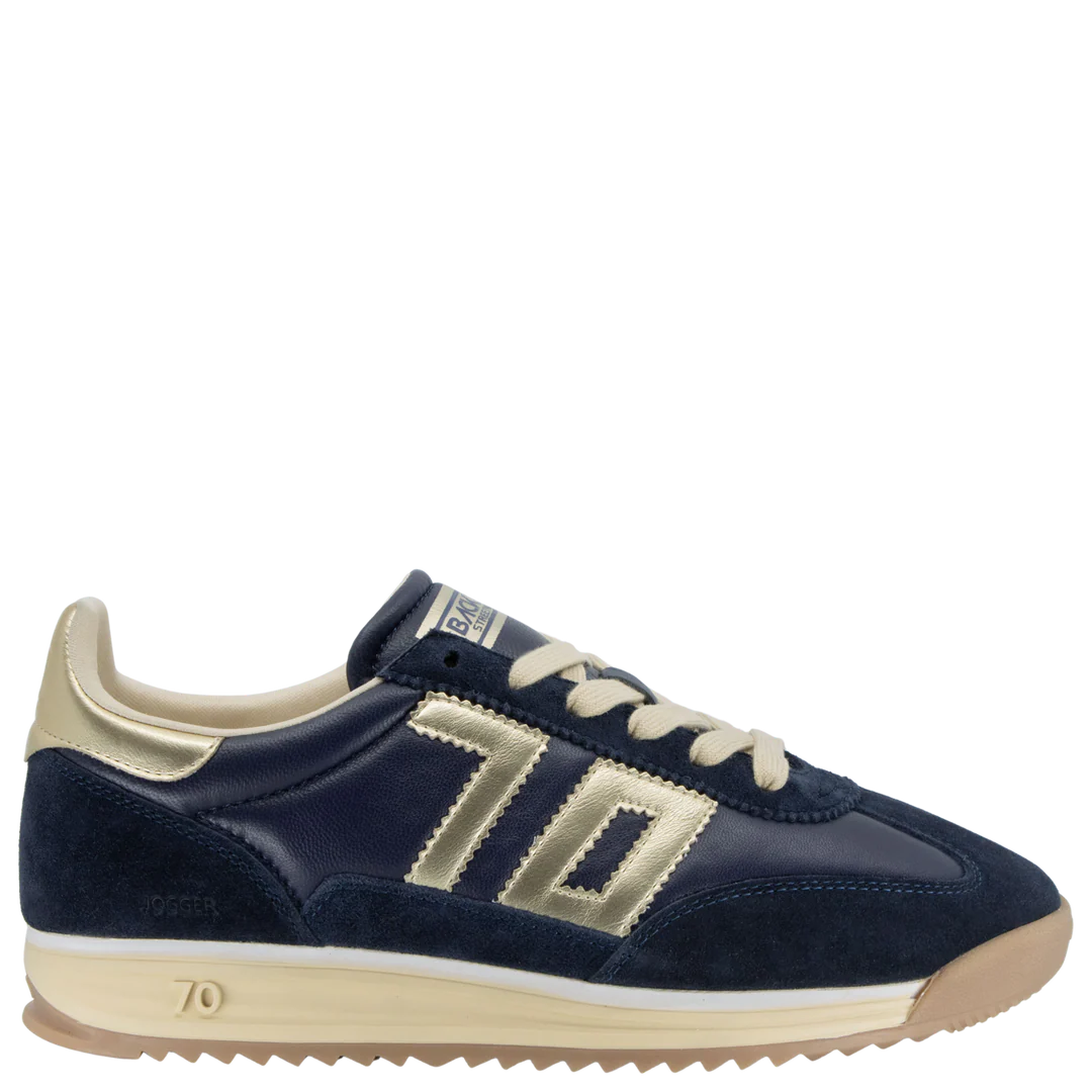 BACK 70 navy retro sneakers