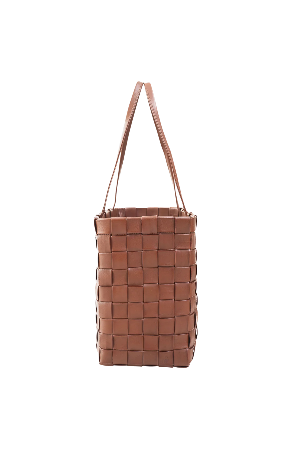 ALĒO Tessa toffee woven shopper - Melissakshoes