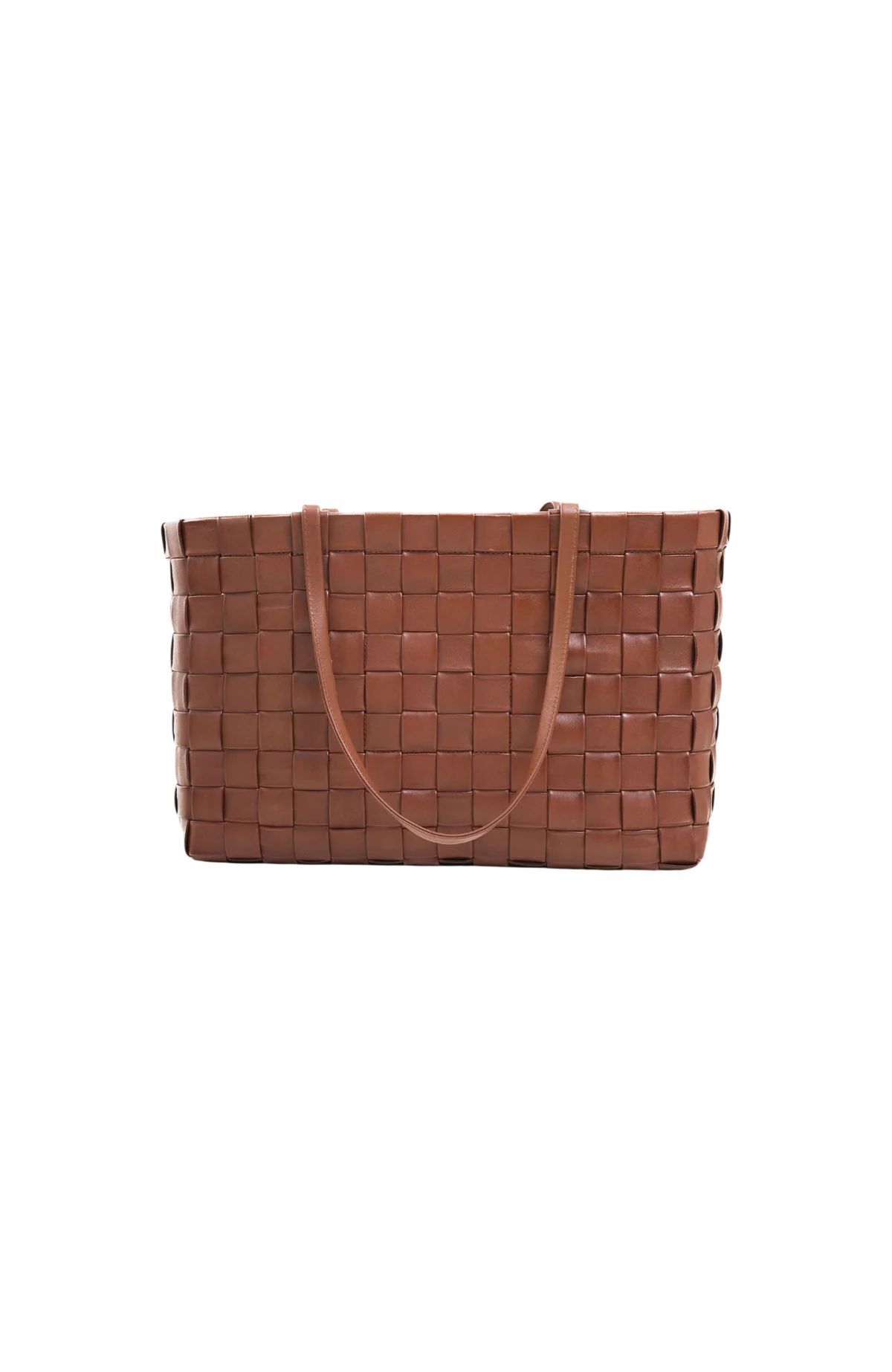 ALĒO Tessa toffee woven shopper - Melissakshoes