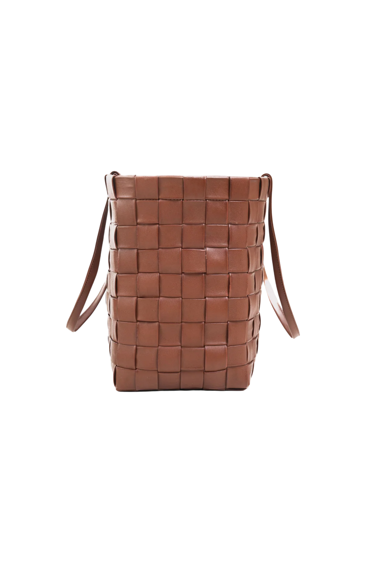 ALĒO Tessa toffee woven shopper - Melissakshoes