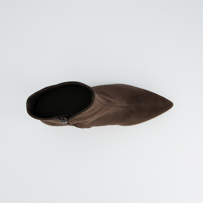 Paul Green brown suede ankle boot