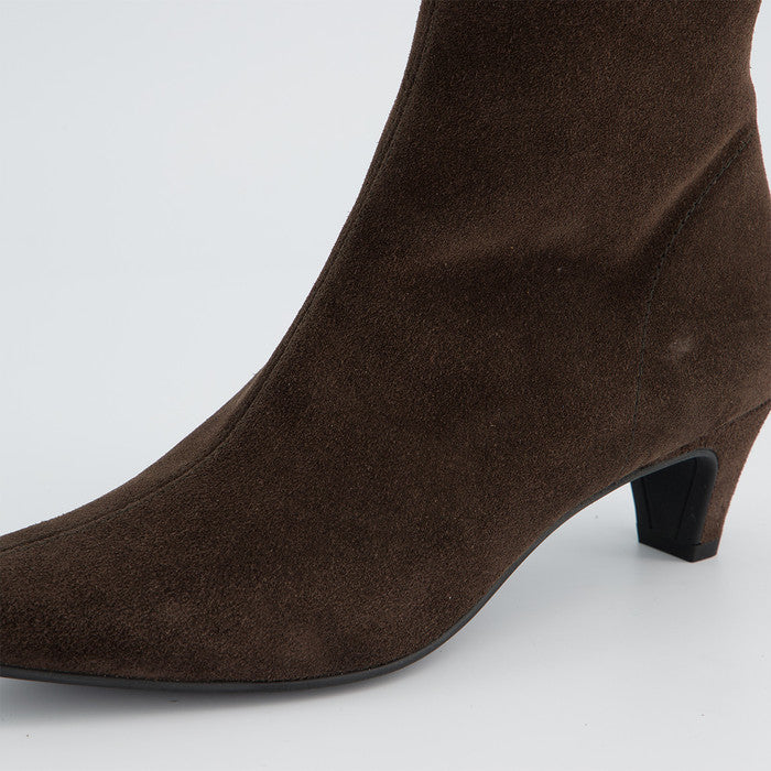 Paul Green brown suede ankle boot