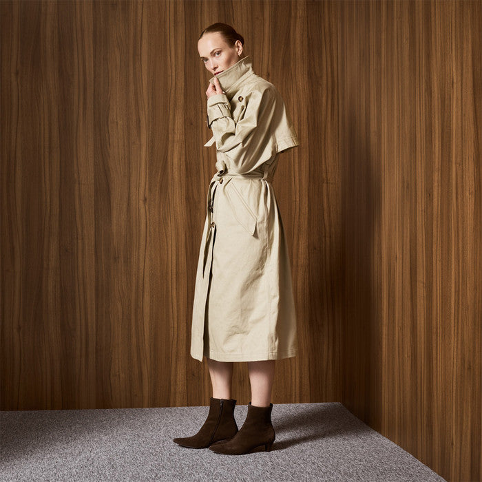 Paul Green brown suede ankle boot