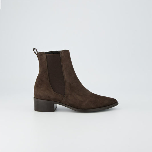 Paul green brown suede Chelsea boots