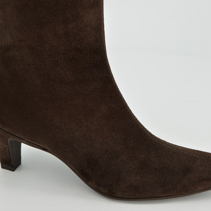 Paul green brown suede knee high boots