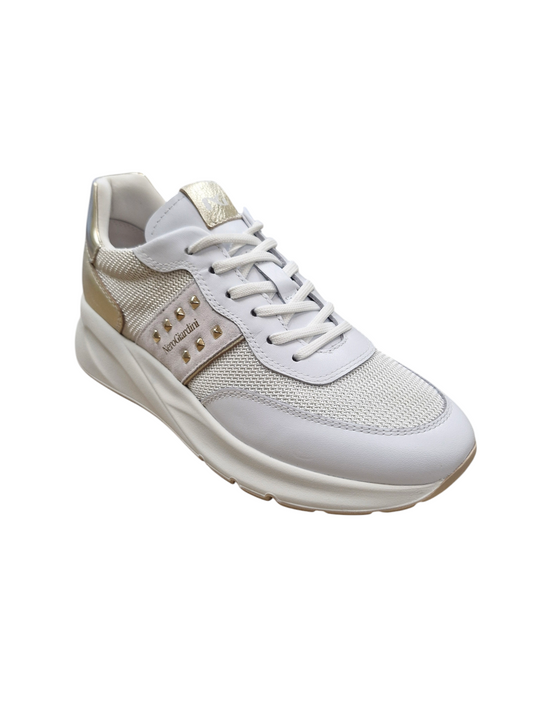 NeroGiardini white wedge sneaker