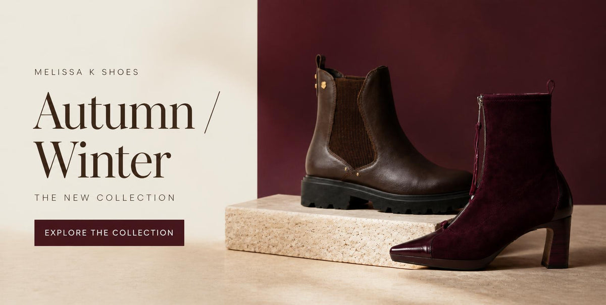 Autumn Winter 26/27 collection premium designer women's footwear featuring velvet, metallic and snakeskin sneakers