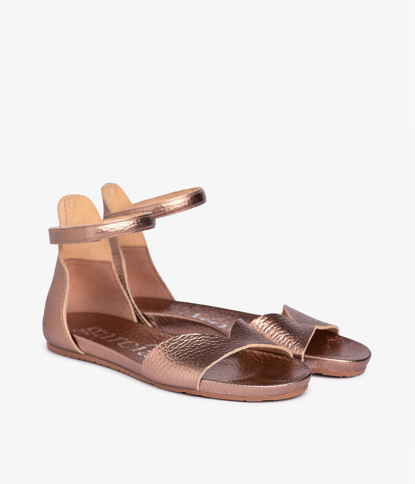 pedro garcía bronze sandal