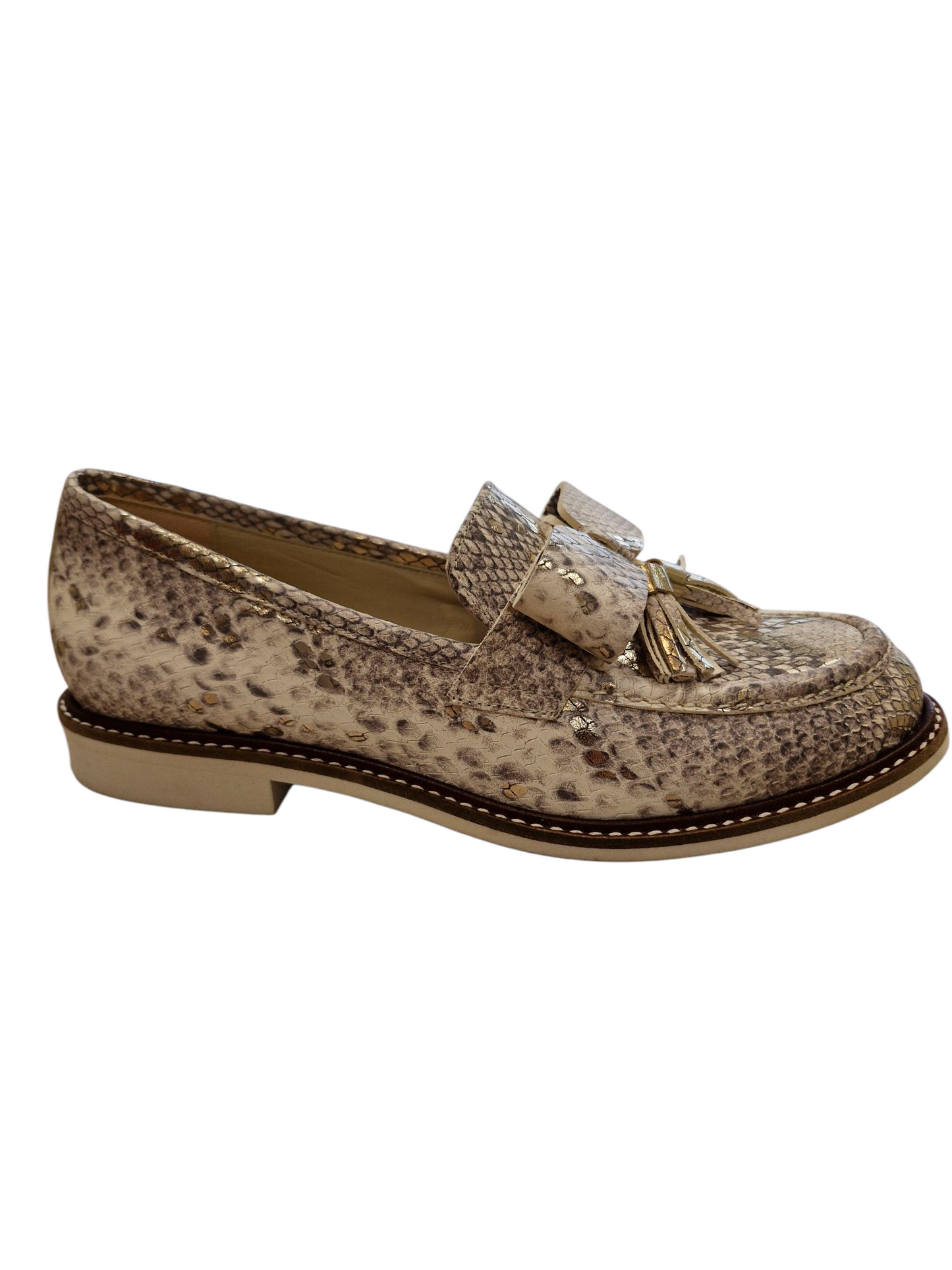 Marian snake skin loafer