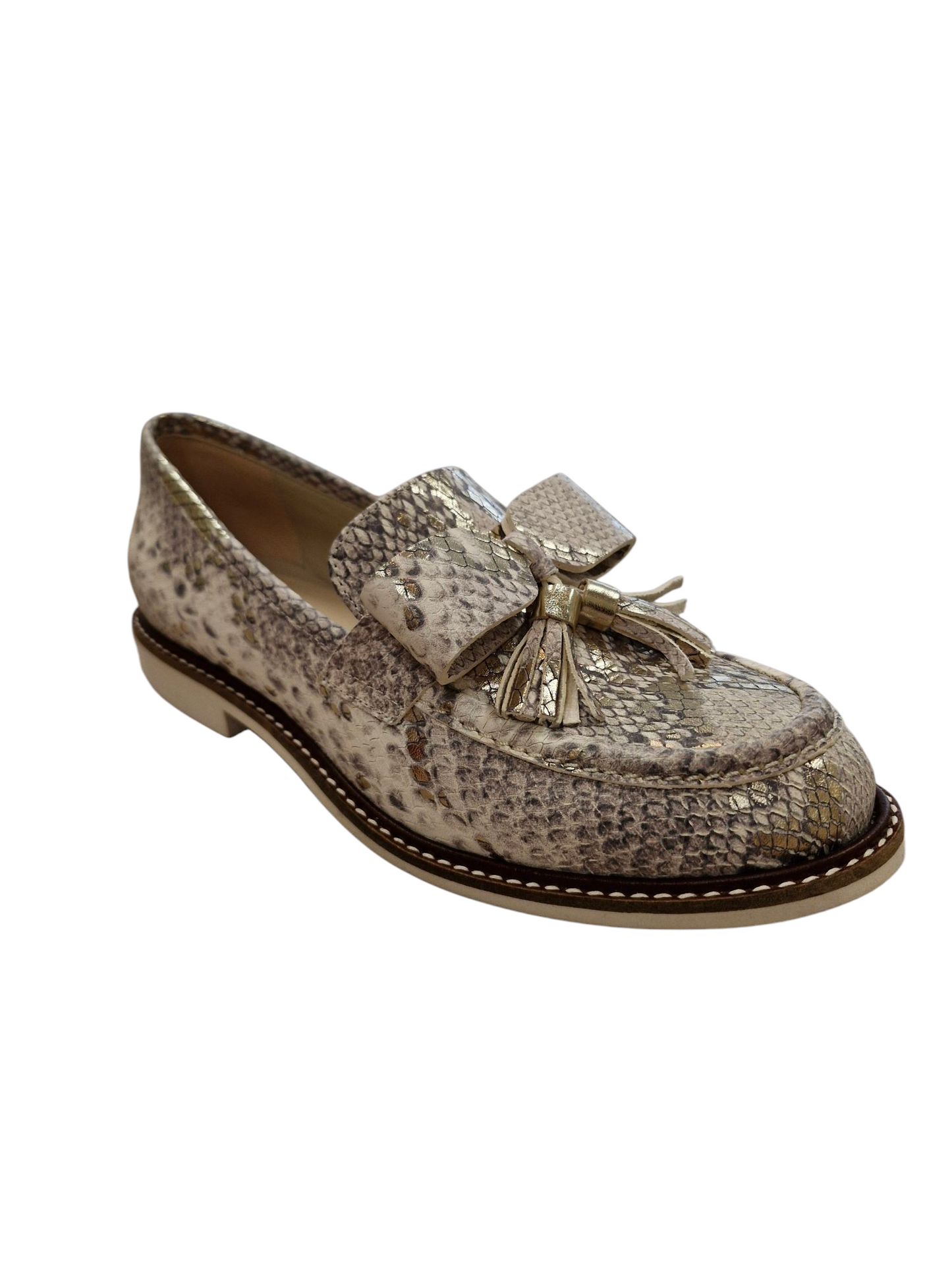 Marian snake skin loafer
