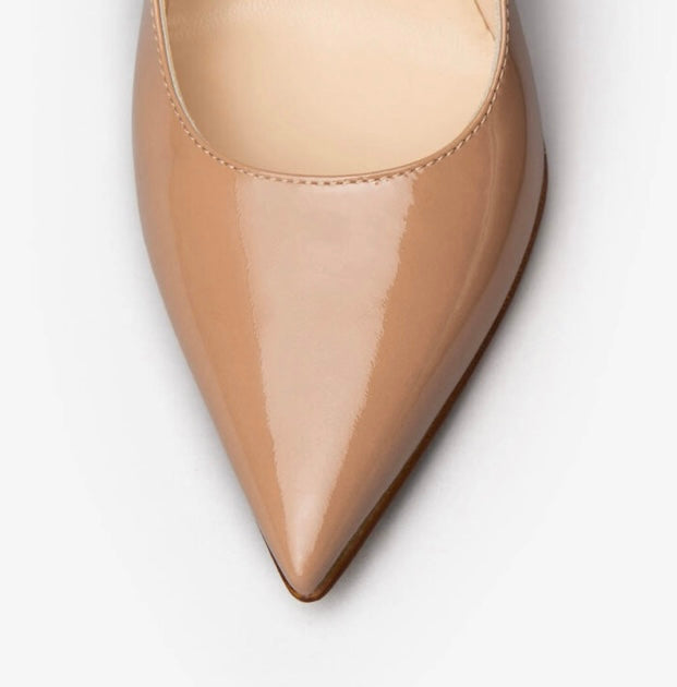 NeroGiardini nude patent stiletto - Melissakshoes
