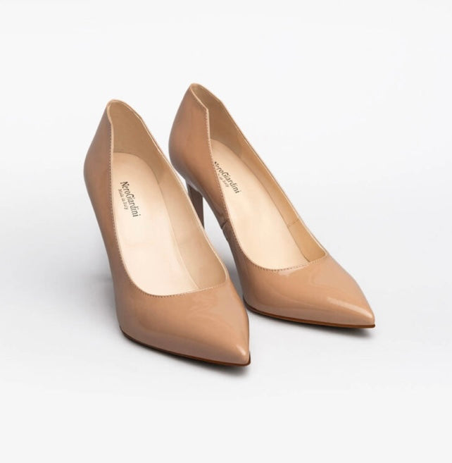 NeroGiardini nude patent stiletto - Melissakshoes