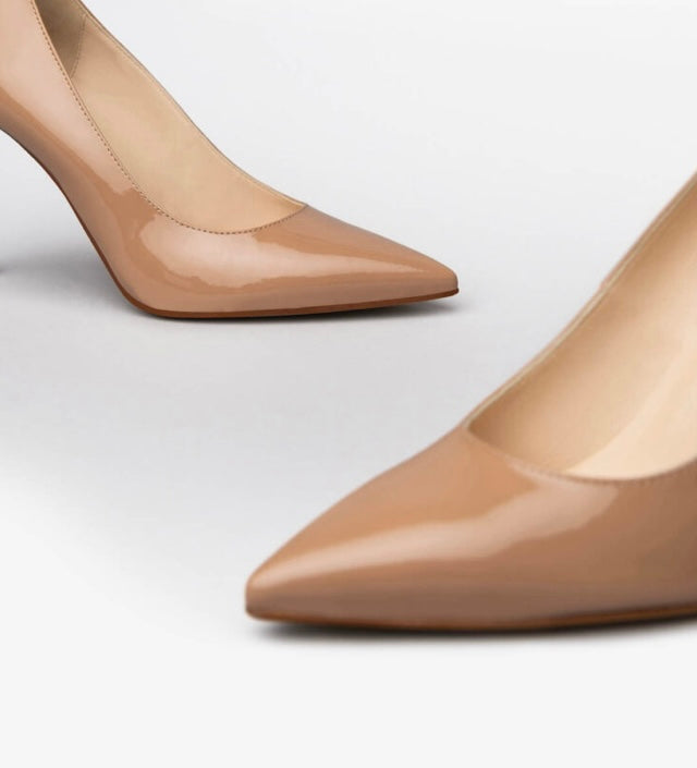 NeroGiardini nude patent stiletto - Melissakshoes