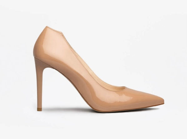 NeroGiardini nude patent stiletto - Melissakshoes